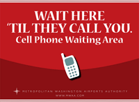 Cell Phone Waiting Area